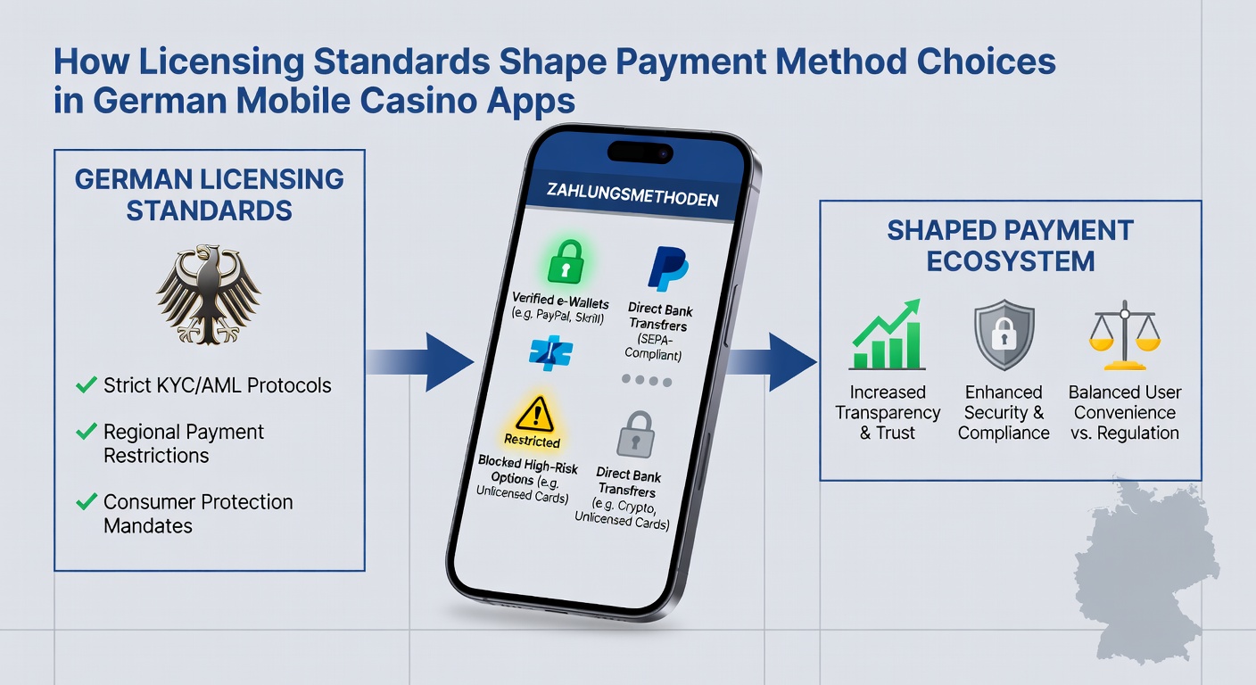 Zahlungsabwicklung in regulierten deutschen Casino-Apps