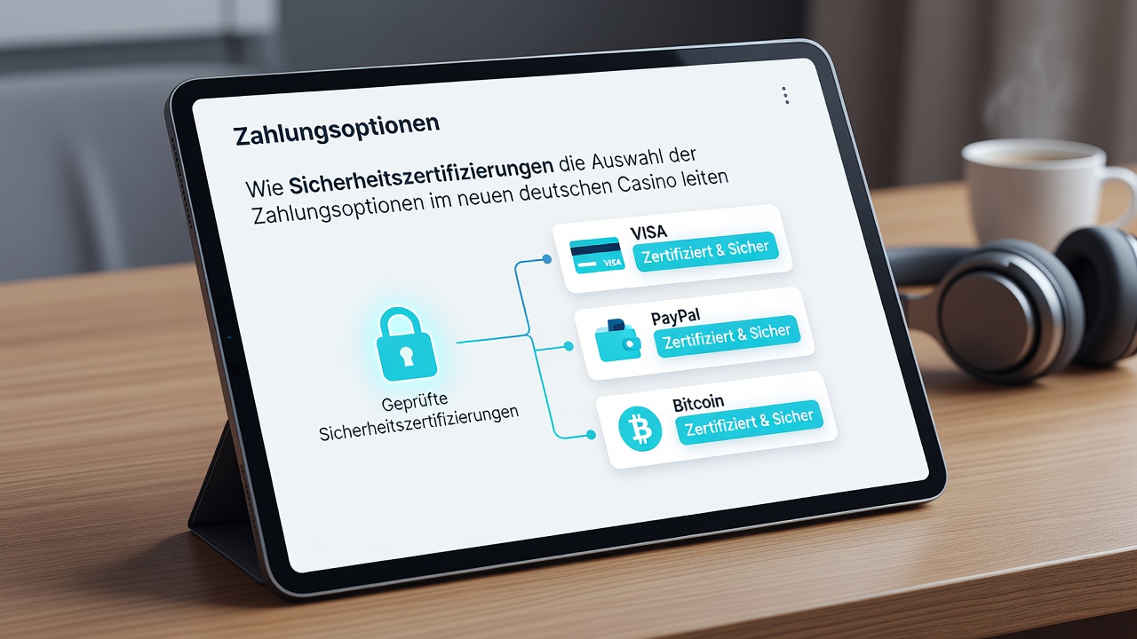 Zertifizierte Zahlungsoptionen in mobilen Casino-Anwendungen