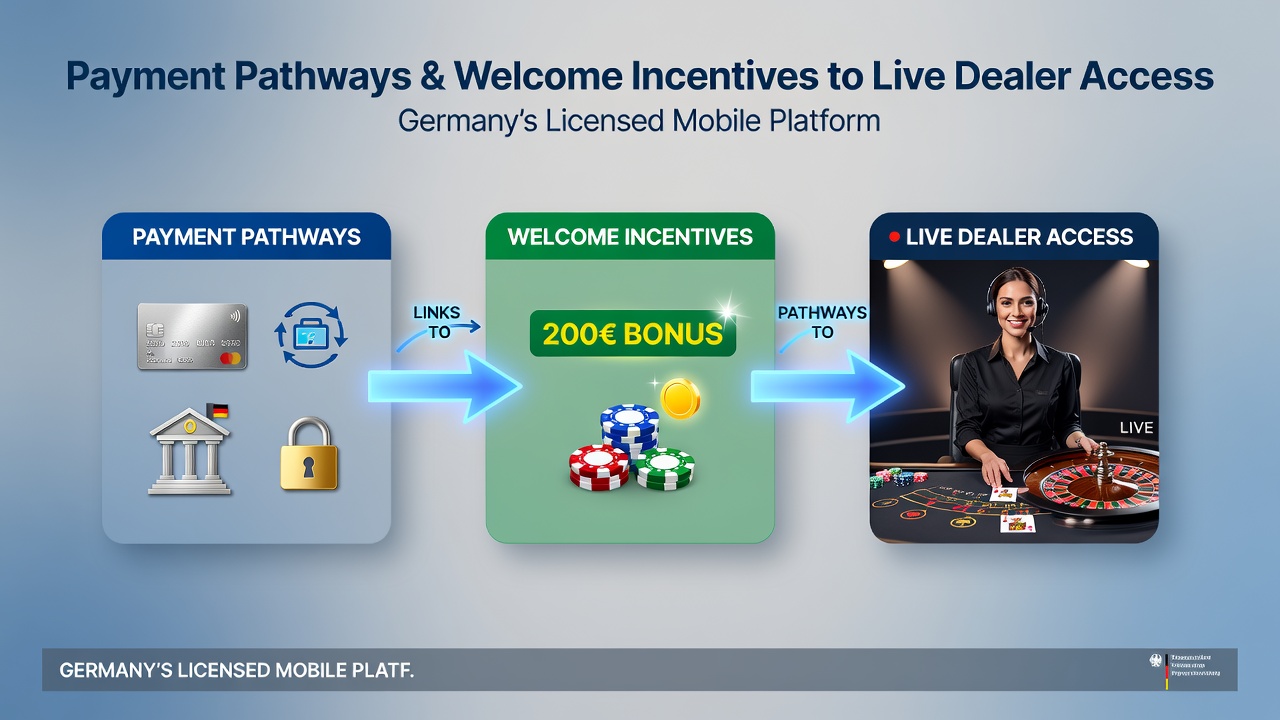 Live-Dealer-Tische in mobilen Apps nach erfolgreicher Bonusaktivierung